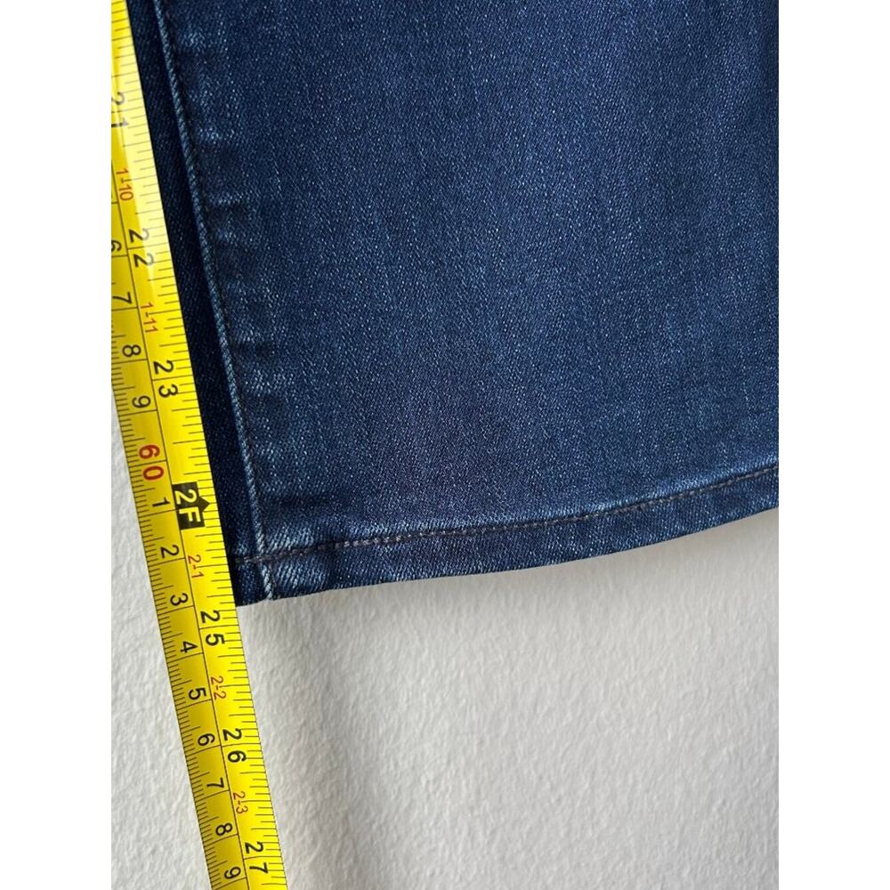 PAIGE Hoxton Slim Cropped Jeans Women 26 Dark Wash High Rise Stretch Denim - Picture 9 of 9